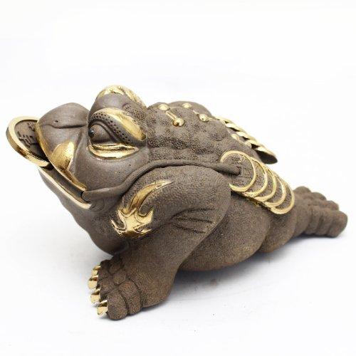 “刘海戏金蟾,步步钓金钱”——金蟾茶宠