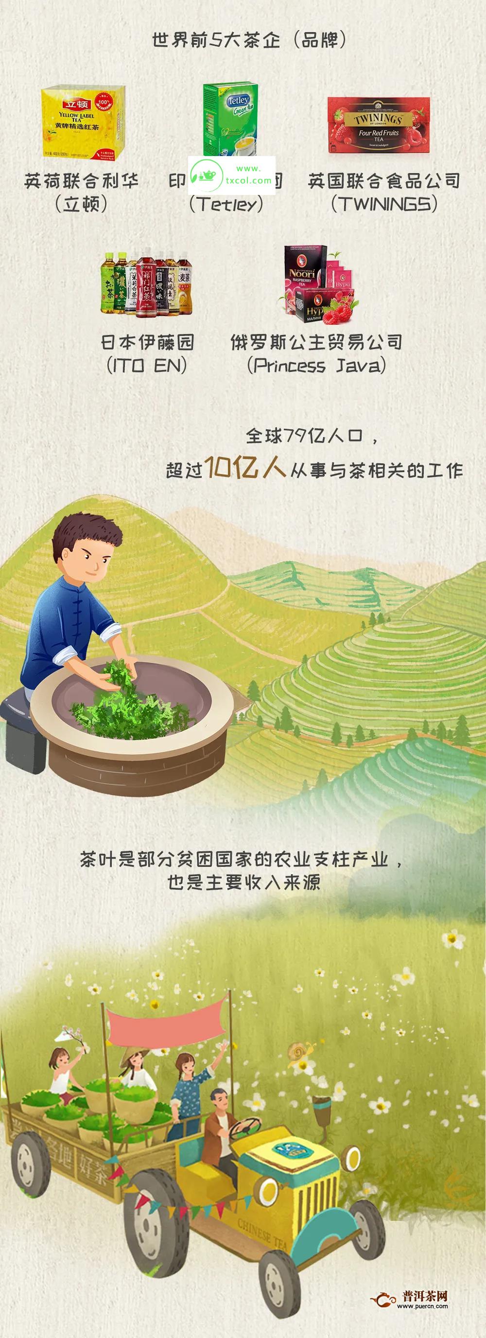 【国际茶日】一图看懂世界茶！